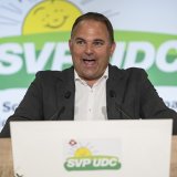 Le président de l'UDC Marcel Dettling a fustigé la gestion de l'asile en Suisse. KEYSTONE/ALESSANDRO DELLA VALLE